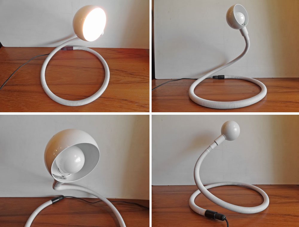 ヴァレンティ ルーチェ Valenti Luce ヘビランプ Hebi Table Lamp 美品 細江勲 イタリア ◇