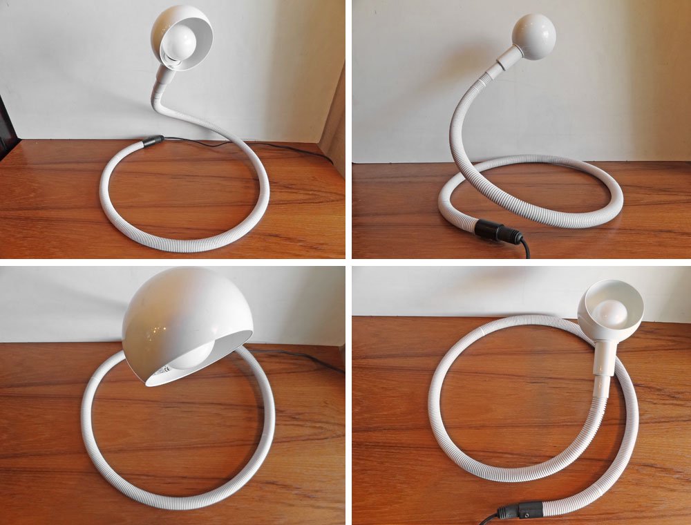 ヴァレンティ ルーチェ Valenti Luce ヘビランプ Hebi Table Lamp 美品 細江勲 イタリア ◇