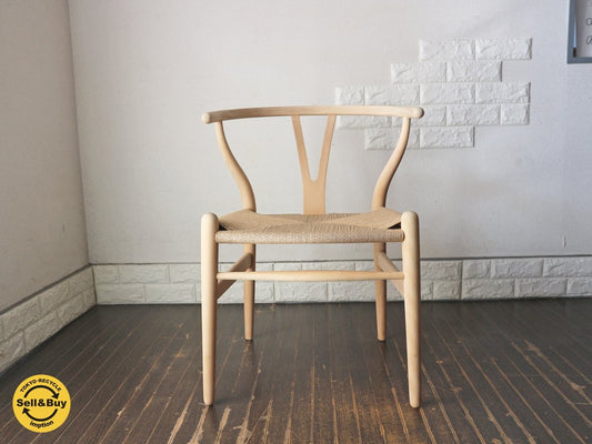 カールハンセン＆サン Carl Hansen & son Yチェア CH24 ハンス・J・ウェグナー Hans J. Wener ビーチ材 ソープフィニッシュ 北欧 デンマーク B ◎