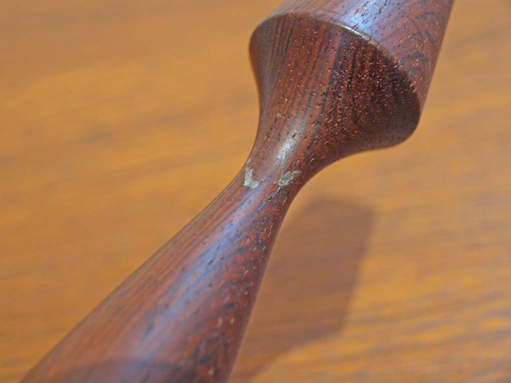 北欧 ビンテージ チーク キャンドルホルダー 2本セット Teak Candle holder 2pcsセット オブジェ 北欧インテリア雑貨 ★