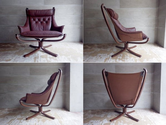 バットネ VATNE ファルコンチェア Falcon Chair シガード・レッセル Sigurl Resell  ノルウェー ビンテージ ♪