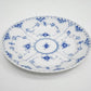 ロイヤルコペンハーゲン ROYAL COPENHAGEN ブルーフルーテッド フルレース ケーキプレート 19cm ●