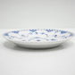 ロイヤルコペンハーゲン ROYAL COPENHAGEN ブルーフルーテッド フルレース ケーキプレート 19cm ●