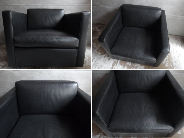 ノル Knoll チャールズフィスターコレクション  Charles Pfister Collection 1051アームチェア 1Pソファ レザー ♪