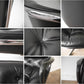 ノル Knoll ポロックチェア Pollock Chair アーム & レザーシート ビンテージ オリジナル旧4本脚 キャスターベース 本革 ブラック デスクチェア ミッドセンチュリー ◇
