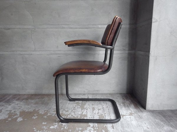 ノットアンティークス Knot Antiques ロックダイニングチェア アームチェア Lock Dining Chair インダストリアル♪