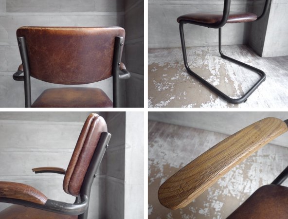 ノットアンティークス Knot Antiques ロックダイニングチェア アームチェア Lock Dining Chair インダストリアル♪