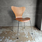 フリッツハンセン Fritz Hansen セブンチェア Seven Chair アルネヤコブセン Arne Jacobsen ナチュラルウォルナット 北欧家具 デンマーク ♪