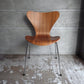 フリッツハンセン Fritz Hansen セブンチェア Seven Chair アルネヤコブセン Arne Jacobsen ナチュラルウォルナット 北欧家具 デンマーク ♪