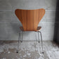 フリッツハンセン Fritz Hansen セブンチェア Seven Chair アルネヤコブセン Arne Jacobsen ナチュラルウォルナット 北欧家具 デンマーク ♪