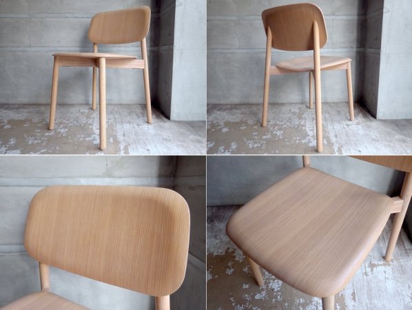 ヘイ HAY ソフト エッジ チェア SOFT EDGE CHAIR 12 ダイニングチェア オーク 北欧家具 定価￥52,800- A ♪