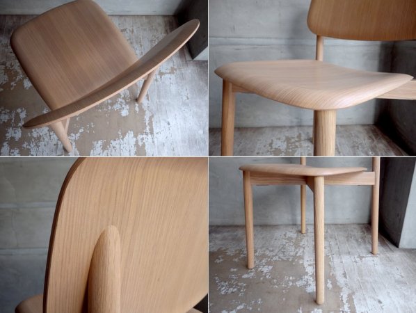 ヘイ HAY ソフト エッジ チェア SOFT EDGE CHAIR 12 ダイニングチェア オーク 北欧家具 定価￥52,800- A ♪