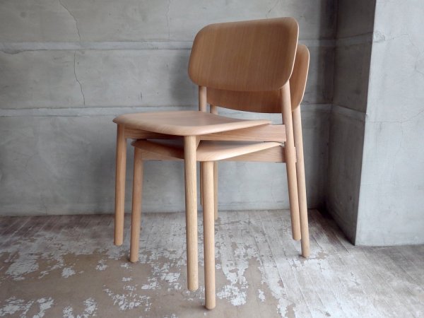 ヘイ HAY ソフト エッジ チェア SOFT EDGE CHAIR 12 ダイニングチェア オーク 北欧家具 定価￥52,800- A ♪