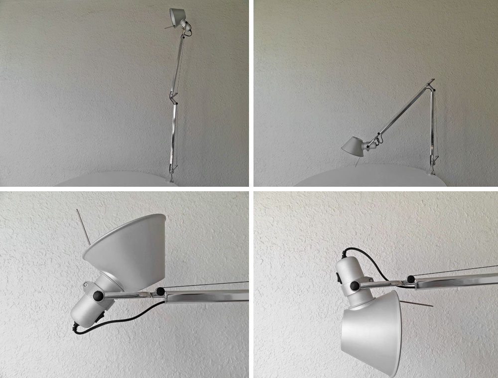 アルテミデ Artemide トロメオ TOLOMEO モーゼット MORSETTO デスクランプ S1348S クランプ式 ミケーレ・デ・ルッキ アームライト コンパッソ・ドーロ受賞作品 ◇