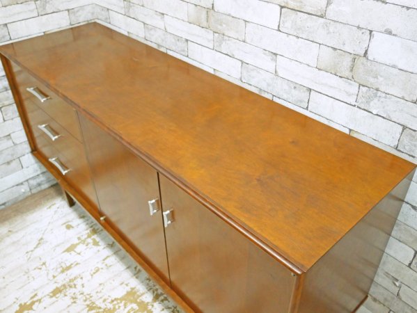 パシフィックファニチャーサービス PACIFIC FURNITURE SERVICE P.F.S. HD CABINET L サイドボード バーチ材 W149cm ミッドセンチュリー ●