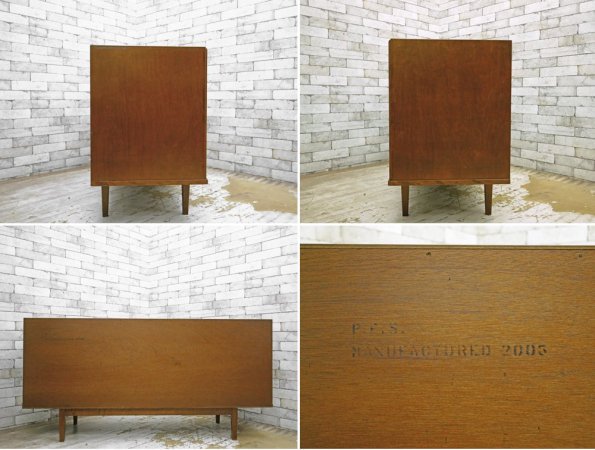 パシフィックファニチャーサービス PACIFIC FURNITURE SERVICE P.F.S. HD CABINET L サイドボード バーチ材 W149cm ミッドセンチュリー ●