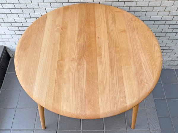 モモナチュラル Momo Natural モチャ MOCHA 950 サークルテーブル CIRCLE TABLE ダイニングテーブル アルダー材 展示美品 ■