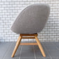 モモナチュラル Momo Natural モールドラウンドチェア MOLD ROUND CHAIR ML アルダー材 カバーリング仕様 展示美品 A ■