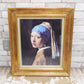 ヨハネス・フェルメール Johannes Vermeer 真珠の耳飾りの少女 Girl with a Pearl Earring 複製画 オランダ ●