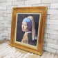 ヨハネス・フェルメール Johannes Vermeer 真珠の耳飾りの少女 Girl with a Pearl Earring 複製画 オランダ ●