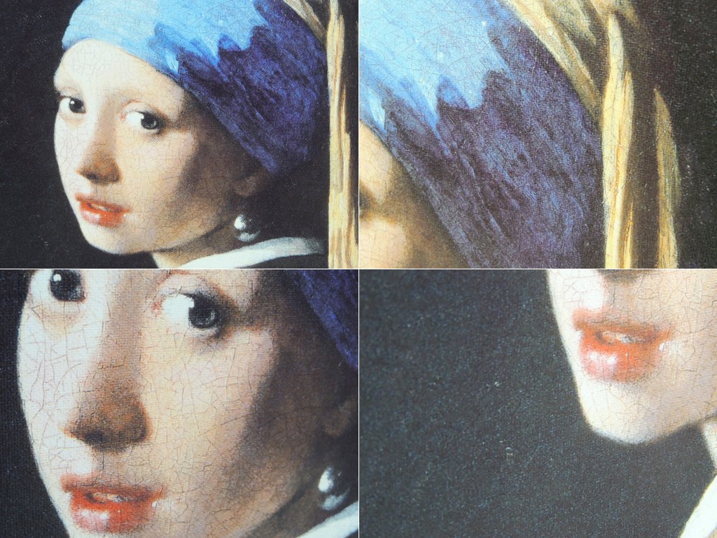 ヨハネス・フェルメール Johannes Vermeer 真珠の耳飾りの少女 Girl with a Pearl Earring 複製画 オランダ ●