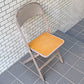 クラリン CLARIN フォールディングチェア  Folding chair 板座 50'S ビンテージ 折り畳みチェア ウッドシート 米国 ■