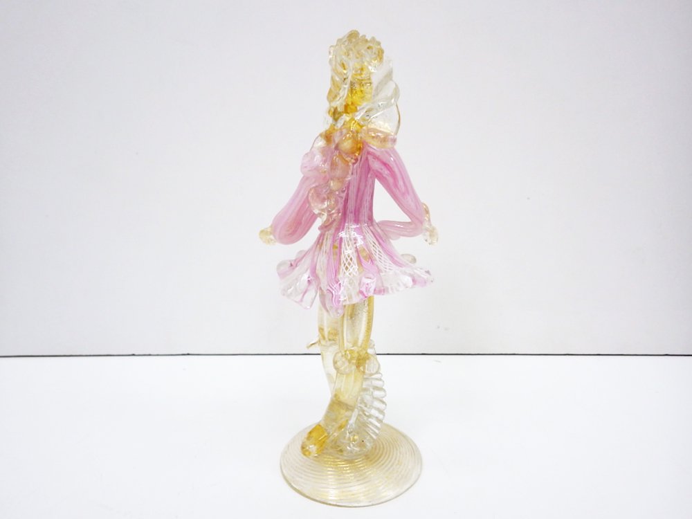 ムラーノ MURANO ベネチアングラス 人形 オブジェ イタリア ●