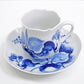 マイセン Meissen ブルーオーキッド Blue orchid カップ&ソーサー C&S A ●