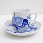 マイセン Meissen ブルーオーキッド Blue orchid カップ&ソーサー C&S A ●