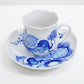 マイセン Meissen ブルーオーキッド Blue orchid カップ&ソーサー C&S B ●