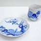 マイセン Meissen ブルーオーキッド Blue orchid カップ&ソーサー C&S B ●