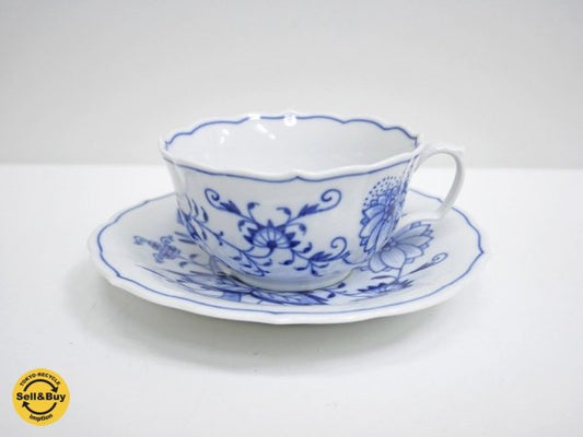 マイセン Meissen ブルーオニオン Blue Onion カップ&ソーサー C&S A ●