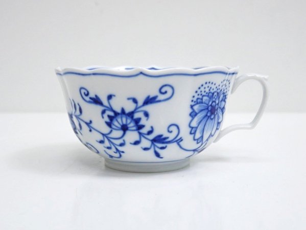 マイセン Meissen ブルーオニオン Blue Onion カップ&ソーサー C&S A ●