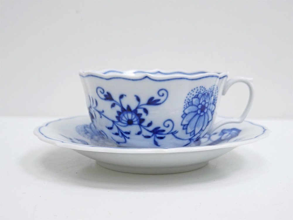 マイセン Meissen ブルーオニオン Blue Onion カップ&ソーサー C&S B ●