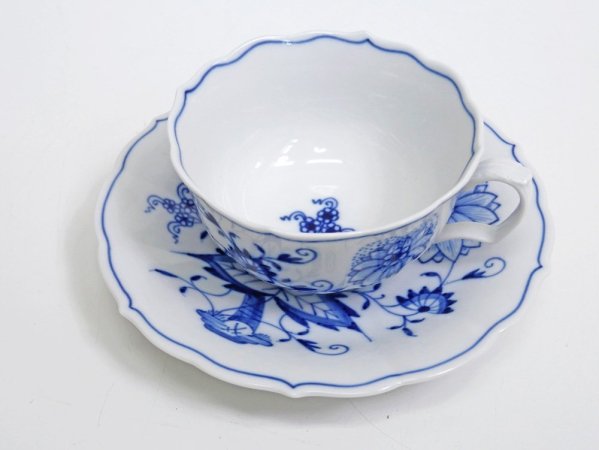 マイセン Meissen ブルーオニオン Blue Onion カップ&ソーサー C&S B ●