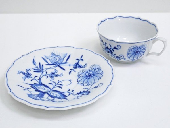 マイセン Meissen ブルーオニオン Blue Onion カップ&ソーサー C&S B ●