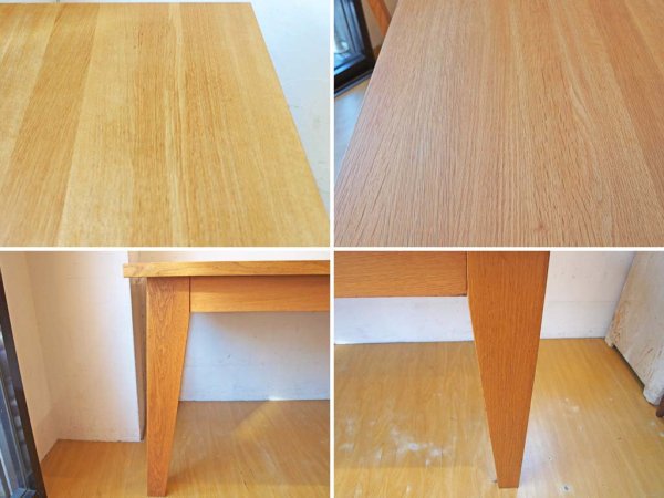 北欧スタイル オーク材 Oak ダイニングテーブル Dining Table 幅150ｃｍ 廃番品 ★