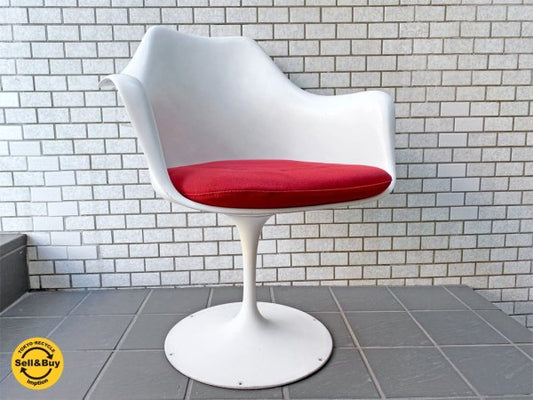 ノル Knoll チューリップチェア アーム エーロ・サーリネン Eero Saarinen ノール スペースエイジ ビンテージ ミッドセンチュリー Ｂ ■