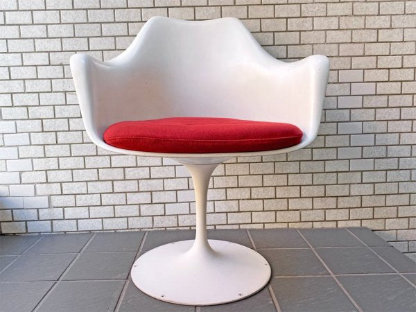 ノル Knoll チューリップチェア アーム エーロ・サーリネン Eero Saarinen ノール スペースエイジ ビンテージ ミッドセンチュリー Ｂ ■