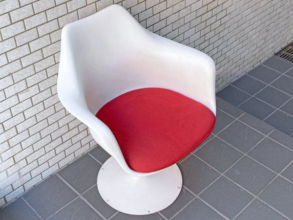 ノル Knoll チューリップチェア アーム エーロ・サーリネン Eero Saarinen ノール スペースエイジ ビンテージ ミッドセンチュリー Ｂ ■