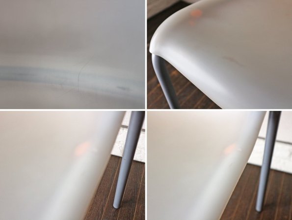 エックスオー XO チープシックチェア Cheap Chic Chair スタッキング クリアホワイト フィリップ・スタルク Philippe Starck ◎