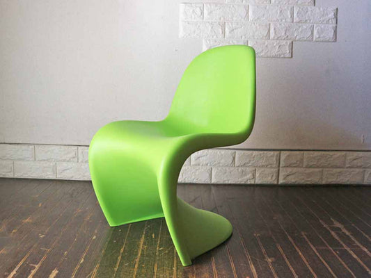 ヴィトラ Vitra パントンジュニア Panton Junior キッズチェア ダークライム ヴェルナー・パントン Verner Panton ◎