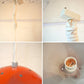 デンマークビンデージ danish vintage ボールペンダントライト ball pendant light パントンスタイル スペースエイジ オレンジ ミッドセンチュリー ビンテージ ★