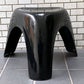 ハビタ habitat エレファントスツール Elephant Stool 柳宗理 希少 FRP ブラック ■