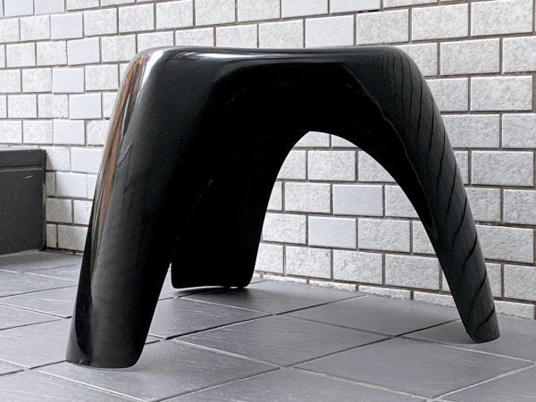 ハビタ habitat エレファントスツール Elephant Stool 柳宗理 希少 FRP ブラック ■