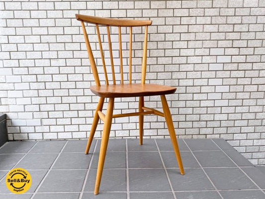 アーコール Ercol ビンテージ ボウバックチェア エルム材 UKビンテージ 英国 ■