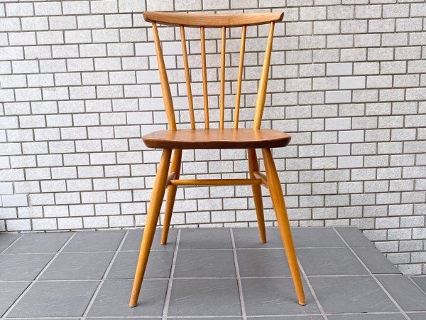 アーコール Ercol ビンテージ ボウバックチェア エルム材 UKビンテージ 英国 ■