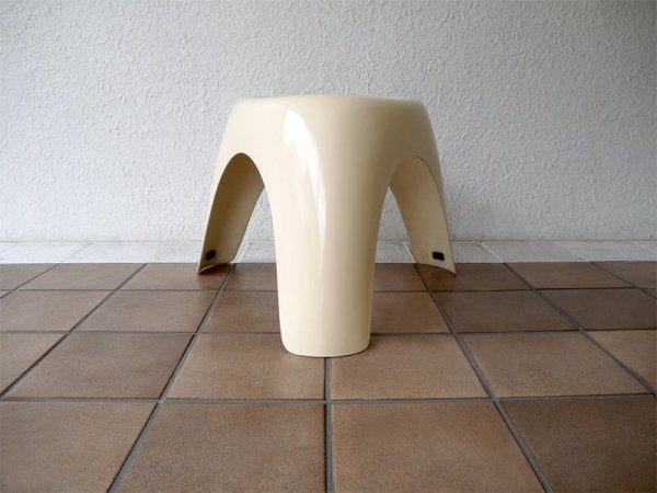 ハビタ habitat  柳宗理 ビンテージ 元箱付き エレファントスツール Elephant Stool オフ白 状態良好 MoMA 永久収蔵品 トリエンナーレ 金賞作品 名作家具 イギリス ◇