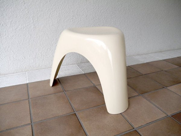 ハビタ habitat  柳宗理 ビンテージ 元箱付き エレファントスツール Elephant Stool オフ白 状態良好 MoMA 永久収蔵品 トリエンナーレ 金賞作品 名作家具 イギリス ◇