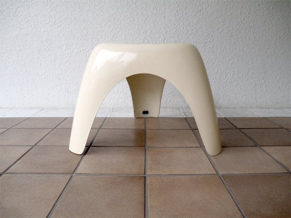 ハビタ habitat  柳宗理 ビンテージ 元箱付き エレファントスツール Elephant Stool オフ白 状態良好 MoMA 永久収蔵品 トリエンナーレ 金賞作品 名作家具 イギリス ◇